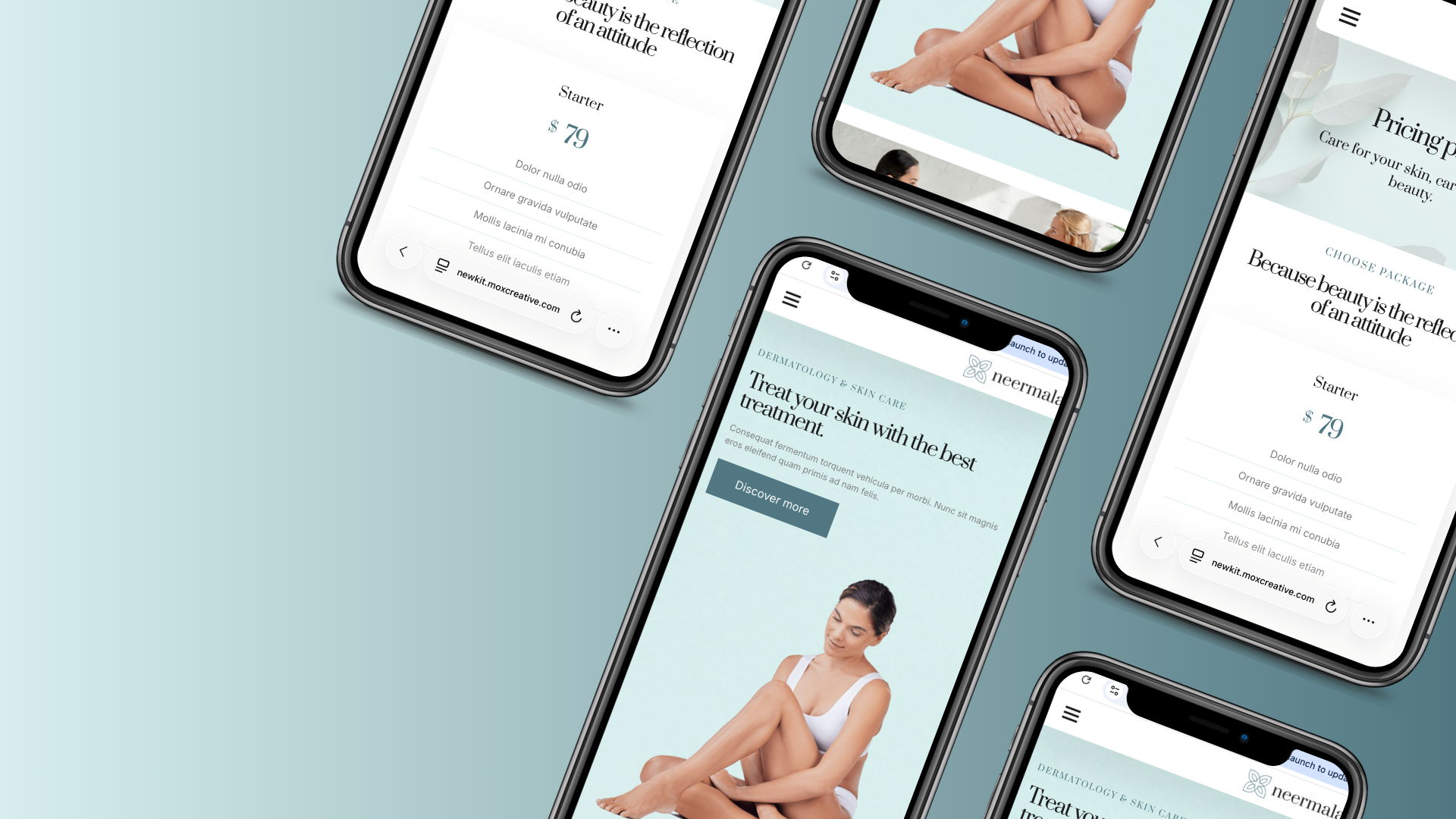 Web Design for Aesthetics Clinic