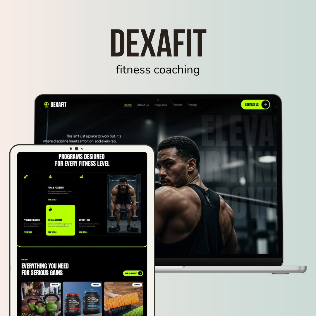 fitness website