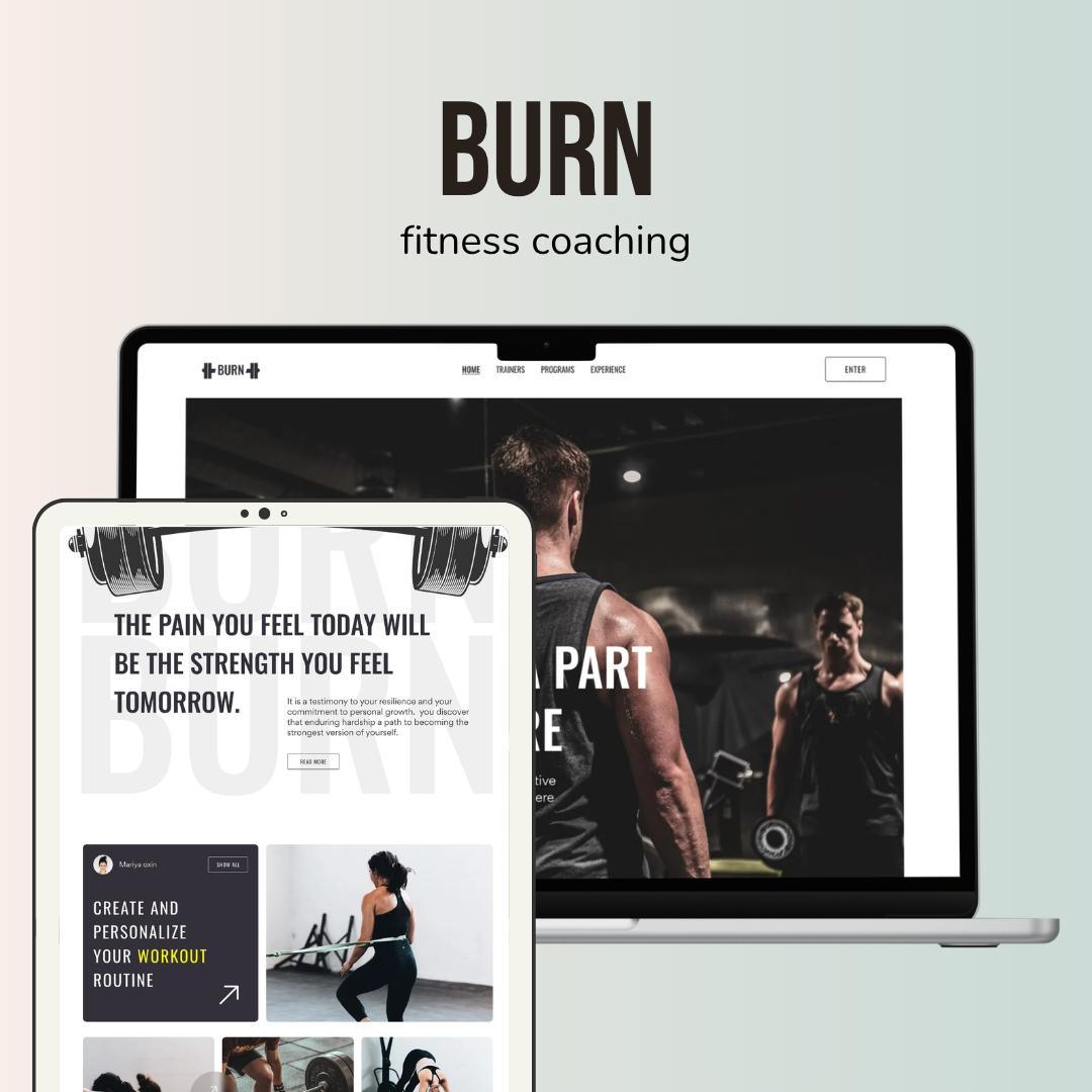 gym website